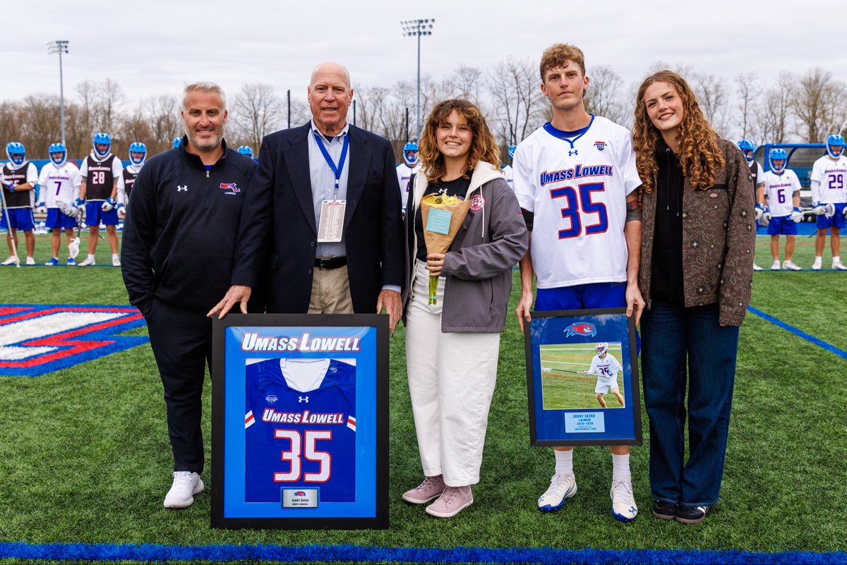RiverHawkMLax's tweet photo. The Class of 2026 💙 

Thank you Devin, Jackson, and Jonny for everything you’ve done for our program! 

#UnitedInBlue | #AEMLAX https://t.co/dQIfDrJBHA
