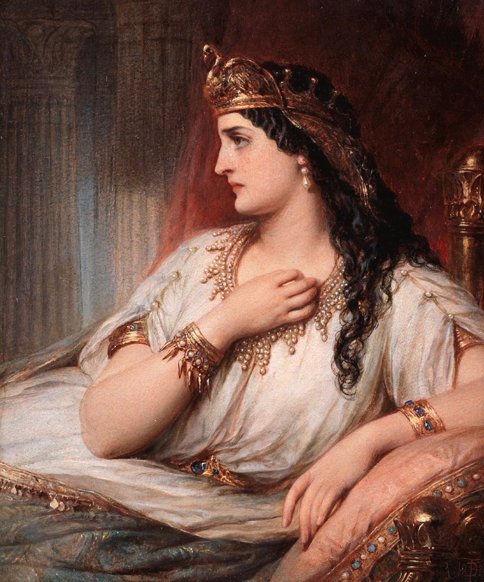 MateoWilli87541's tweet image. I feel like a Queen today! I feel like Cleopatra. She is such an inspiration! 

Here is a painting of Cleopatra by Thomas Francis Dicksee.

#Cleopatra #Art #Queen