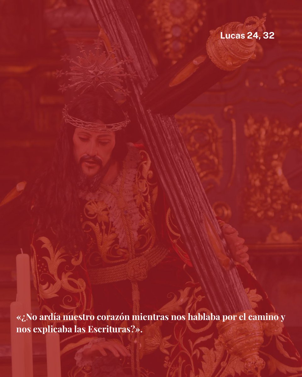 hdad_rosariogr's tweet image. 📖 #REFLEXIONES | Domingo III de Pascua

«¿No ardía nuestro corazón mientras nos hablaba por el camino y nos explicaba las Escrituras?»