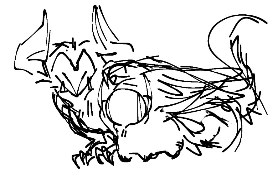 I was supposed to draw katanna as a bean and then fucking sidetracked so hard what the fuck is this. I griffined him.

#phighting #hypertana