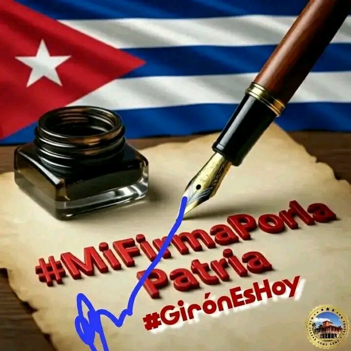 JorgeFlixPrado3's tweet photo. Mi firma por CUBA , ABAJO El BLOQUEO GENOCIDA,viva cuba soberana, VIVA LA PATRIA https://t.co/zaLnhSIg8P