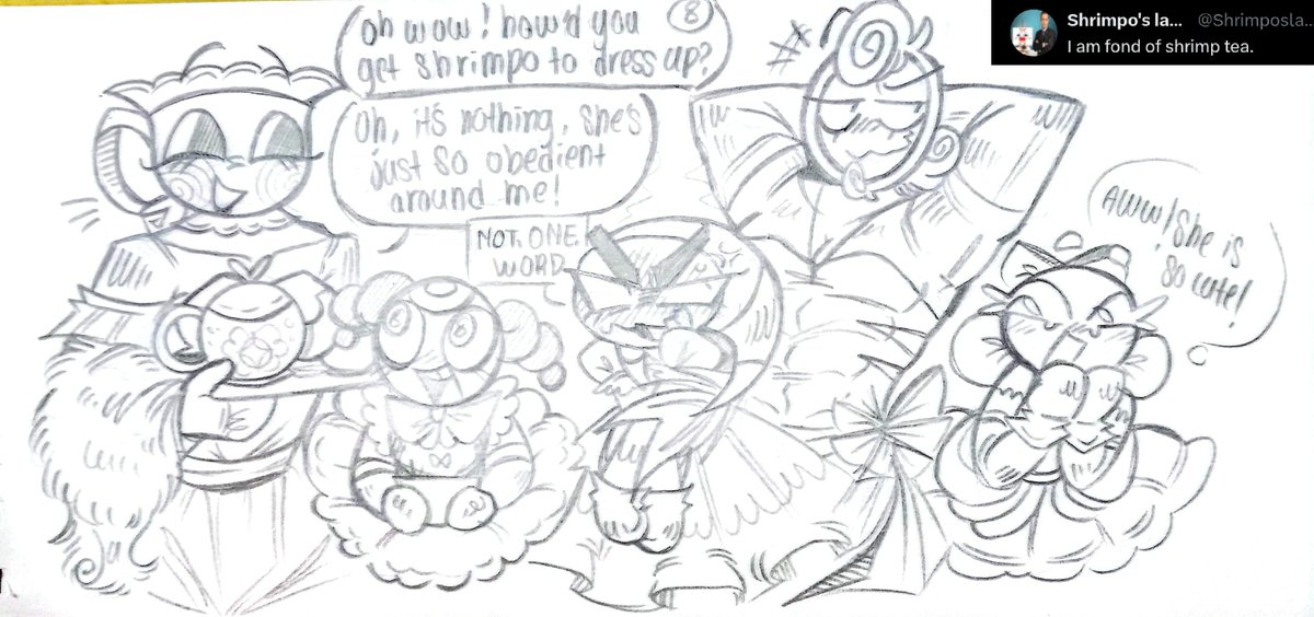 #1 SHRIMPTEACASE SHIPPERS tweet media