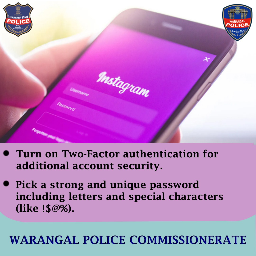 warangalpolice's tweet image. #CyberCrime #Dial1930 #WarangalPolice