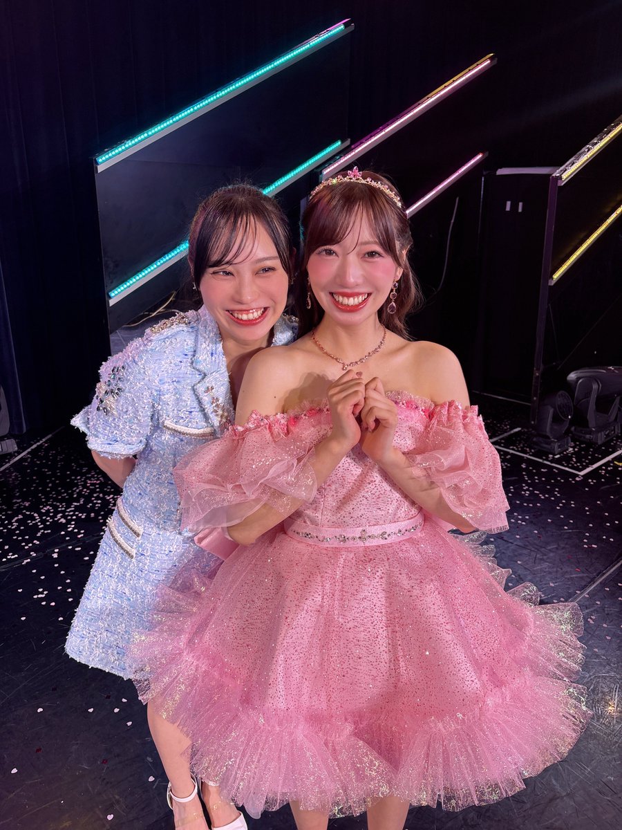 #坂本りの卒業公演🌸
ありがとうございました！
泣いちゃうのにいっぱい笑ってカラッとしてて、でもやっぱり泣いて、最後に笑って、とってもりのらしい終わり方でした🎀

チームHにきてくれて、チームHを一緒につくってくれて、本当にありがとう🫶