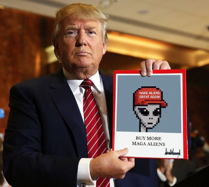 Make Aliens Great Again tweet media