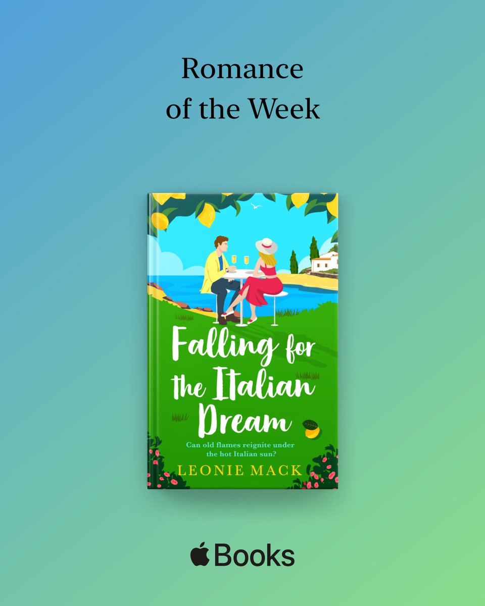 BoldwoodBooks's tweet photo. Falling for the Italian Dream by Leonie Mack is the Romance of the Week with @AppleBooks! ✨📚
#ROTW Get it for free: https://t.co/lxjN7Mvo3b https://t.co/7SzJ0uRrW9
