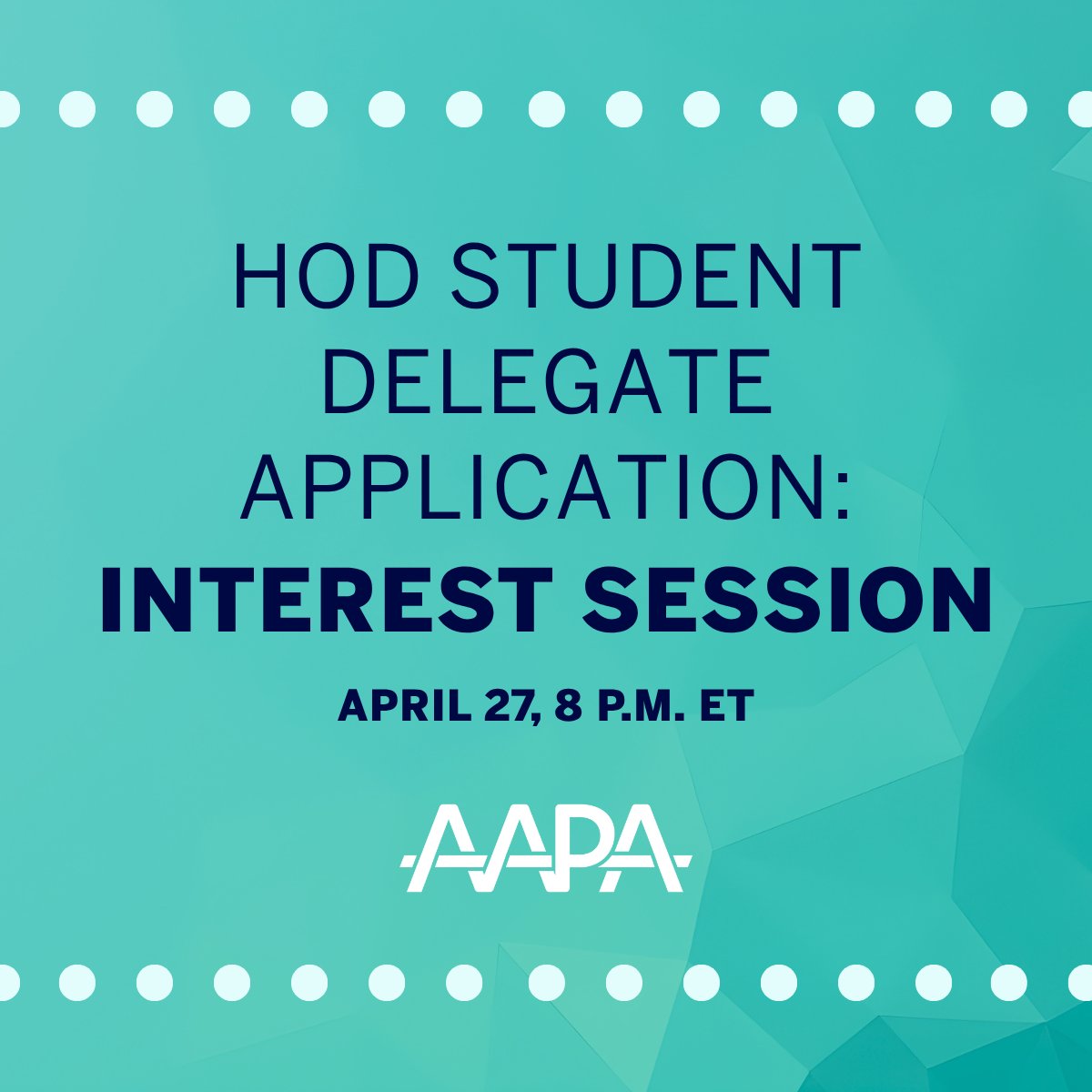 American Academy of Physician Associates tweet media