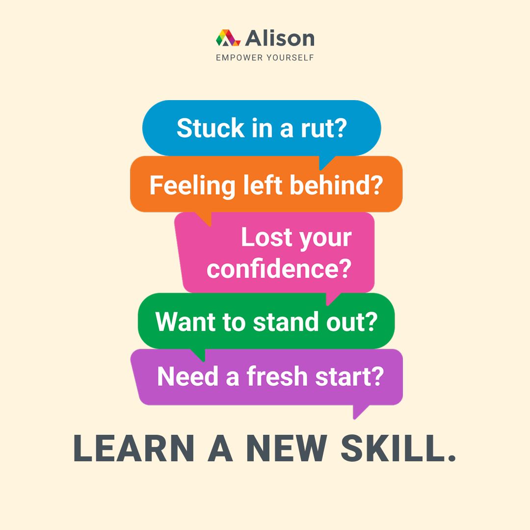 Alison_Learning's tweet image. Different people want different things. But many of those journeys begin the same way: by learning something new.

That’s exactly why Alison exists. To help you learn anything you want, from wherever you are, for free.

Start your journey here: buff.ly/IruNr5o 

#Upskill
