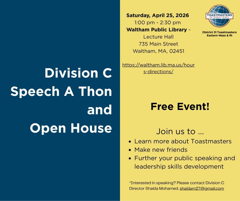 D31 Toastmasters tweet media