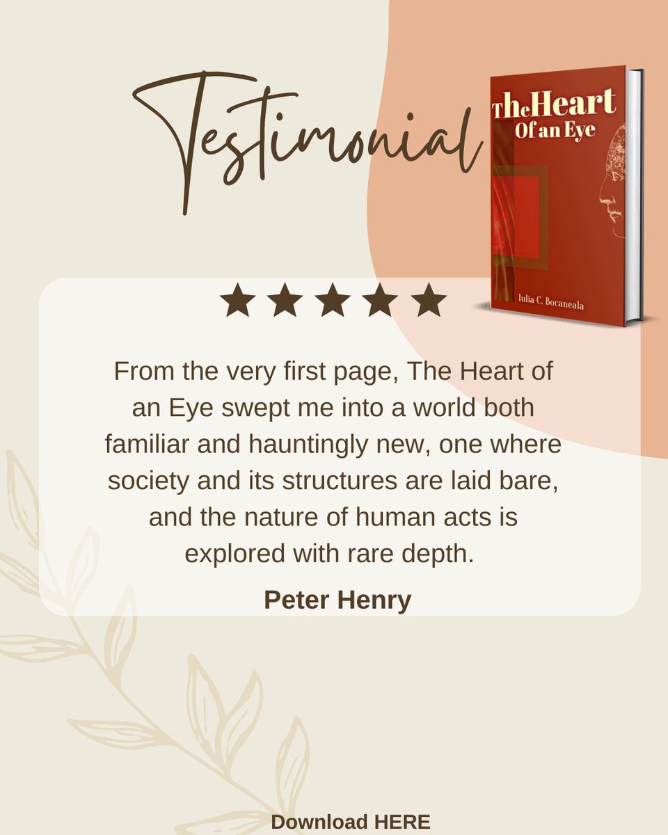 iuliabocaneala's tweet image. Happy #ShamelessSelfpromoSunday #amreading #amwriting #writerslife #writing. 

Thrilled to announce exclusive new testimonials. Don't miss out.
amazon.com/dp/B08GQBBLJV

Let's swap ideas, connect, and enjoy! 

It's #Writerslift drop your #WIP #books, #WritingCommunity.