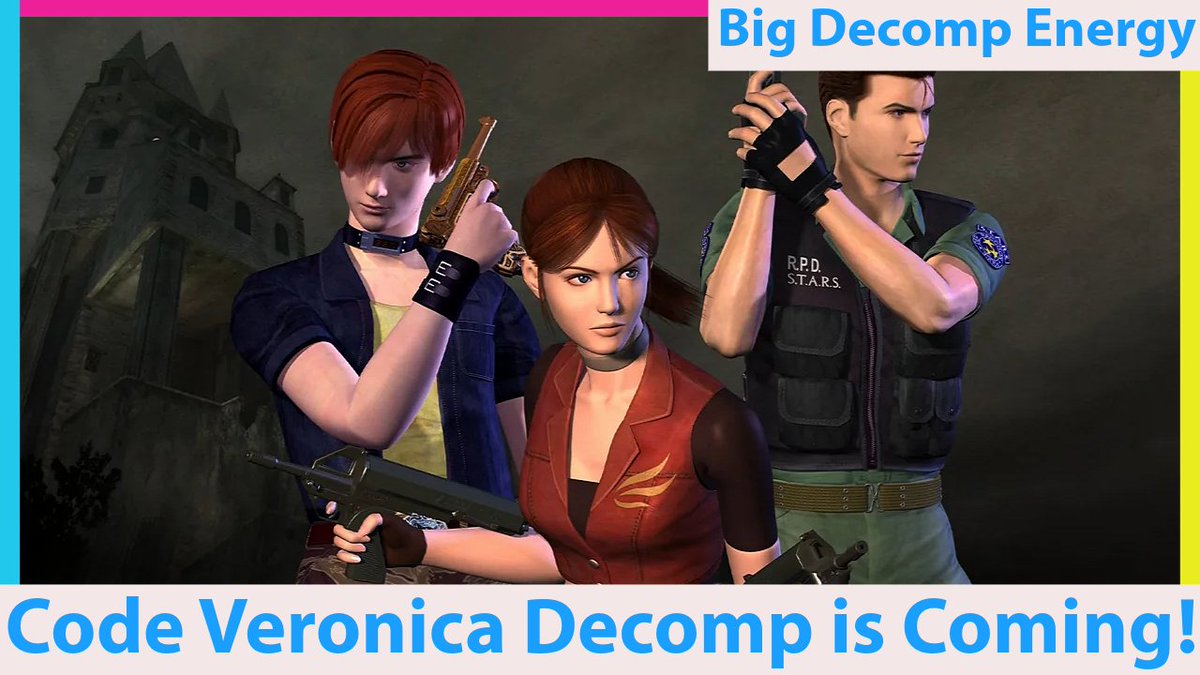 VEsoterica's tweet image. Taking a look at the WIP Resident Evil: Code Veronica Decomp and PC port! Because Capcom seems to pretend Code Veronica doesn't exist (vid in reply) #retrogames #residentevil #gaming #gamingnews