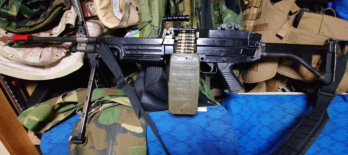 M249 完全空砲セット完成