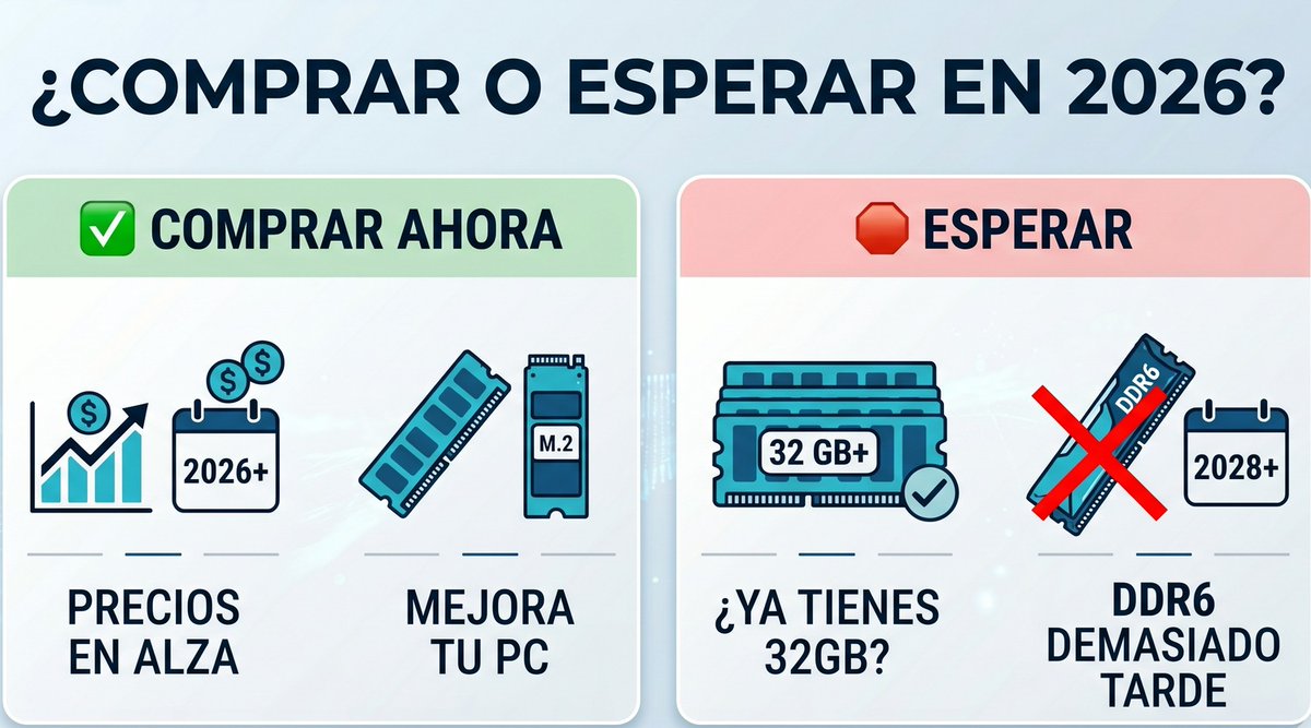 noticiasrazor's tweet image. Los 32 GB DDR5 que costaban 100€ en julio 2025 ahora cuestan 300-400€. Hoy Counterpoint confirma que los SSD básicos han subido un 147% en un trimestre. Guía completa con modelos concretos y el análisis de HUDIMM 
Link en primer comentario  #RAM #hardware #PC