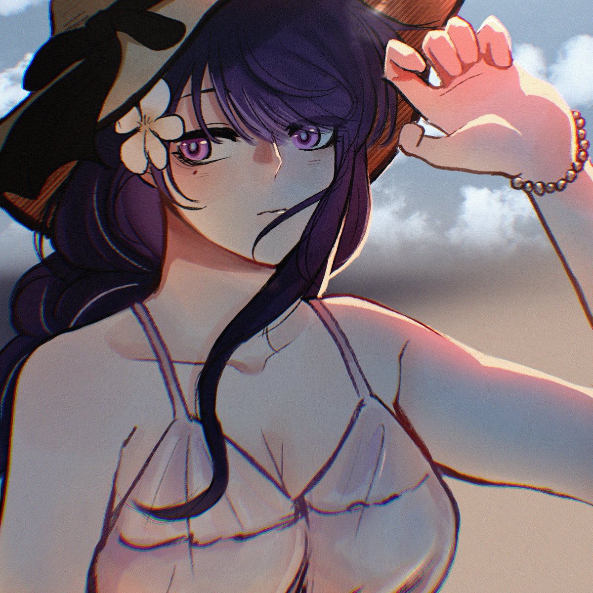 「วาดผู้หญิงมีความสุขที่สุดในโลก」|ナムナム🦊⚡️ || ติดเกมのイラスト