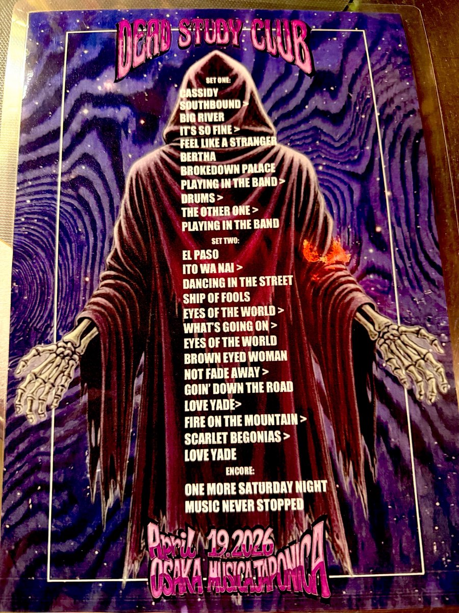 musicajaponica's tweet image. ありがとう。最高や。
途中で仕事放り投げ躍る。　
こちらからお願いしたに、
沢山やり尽くしてくれたに感謝。
幸せだったわ。
珠玉のメドレー、
そのフレーズが出る毎に
我々は歓喜しました。

THE HillAndon Presents.
『DEAD STUDY CLUB〜5th Anniversary』
#TheHillAndon