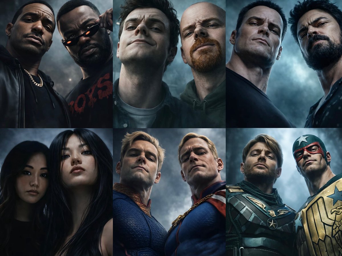 شخصيات The Boys مابين المسلسل والكوميكس 
#theboys