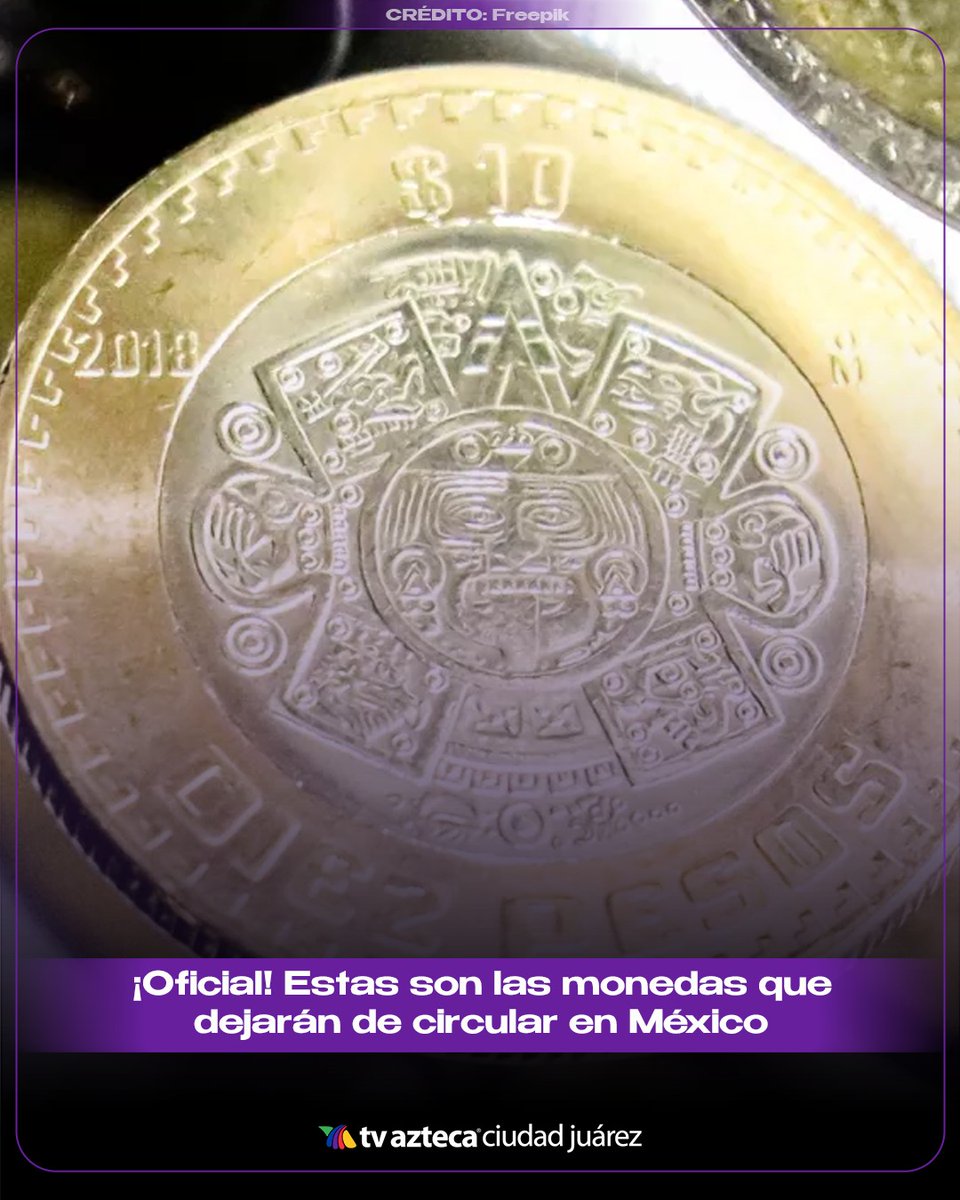 AztecaJrz's tweet image. 😨🪙 ¿Tienes estas monedas? 🚨💥
Van a salir de circulación… pero hay algo que debes saber 😱👇

aztecaciudadjuarez.com/noticias/lista…

#Mexico #Dinero #Monedas #Alerta #Economia