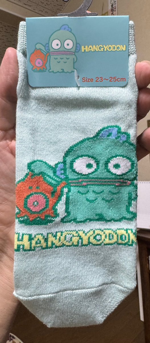 銀シャリさんのイベントを観に、
つかしんに行った！

漫才めっちゃおもろかったぁ！！
トークも最高やった！！

ほんで、しまむら行ったら、ハンギョドンの靴下売ってたから買った！
23〜25やけど大丈夫って事にする😇

ALLYちゃんの生誕イベントに履いていこ🧦