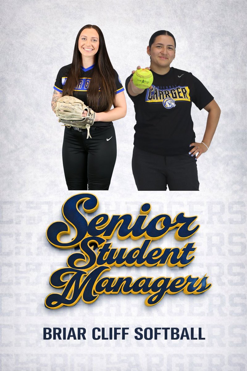 bcuchargers's tweet photo. 𝑮𝑨𝑴𝑬 𝑫𝑨𝒀❗ 
🆚 : Hastings College
🕐 : 1:00 PM &amp; 3:00 PM
📍 : Hubbard Park 
📺 : https://t.co/1puRAmoLBr
📊 : https://t.co/jpBSMsffSS

At the conclusion of today's games the Briar Cliff Softball team will be honoring their seniors!

#BattleOn https://t.co/j8IaANph4w