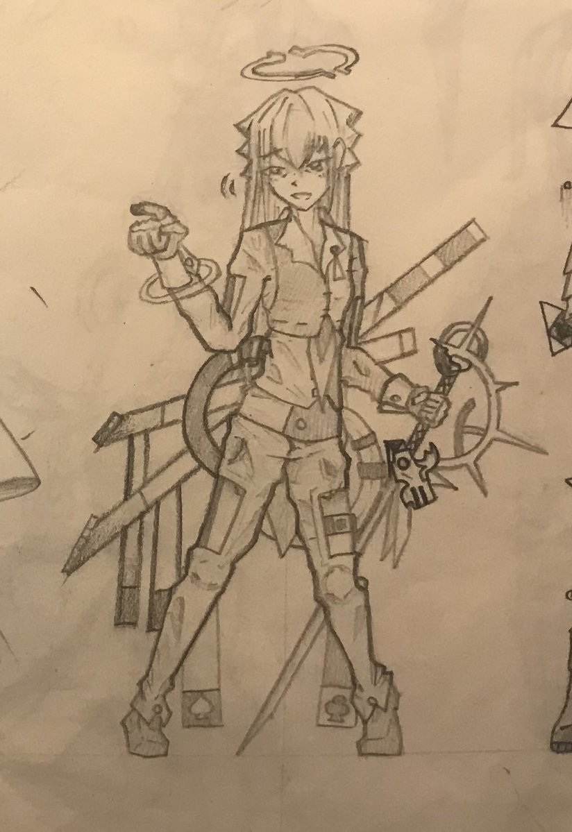 HoshiDAEY's tweet image. #CharacterDesign #ConceptArt #OriginalCharacter #ArtTwt #TraditionalArt #BROKENLAWS