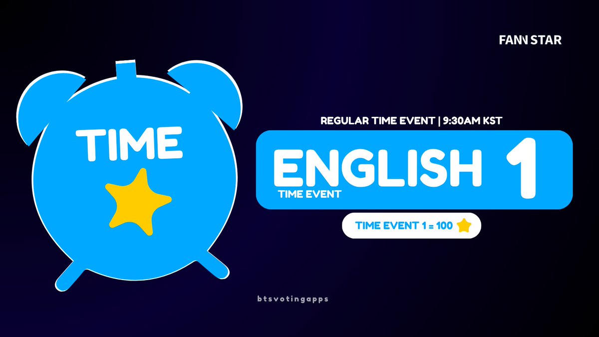 btsvotingapps's tweet photo. [ TMA 2026 | Fan N Star App ]
⏰English Time Event 1
➝ Get your 100 ⭐

Tutorial: https://t.co/al0YRj9Nqy https://t.co/TksN02GOxy