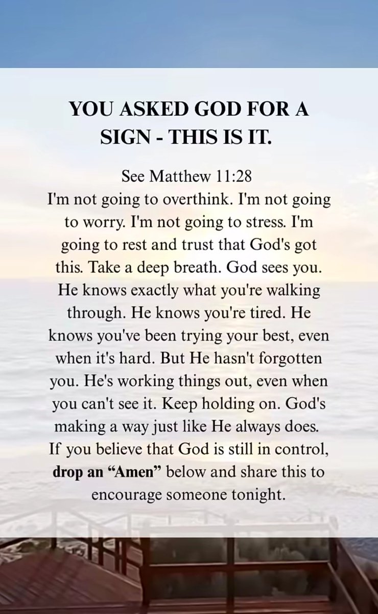 Stay with God tweet media