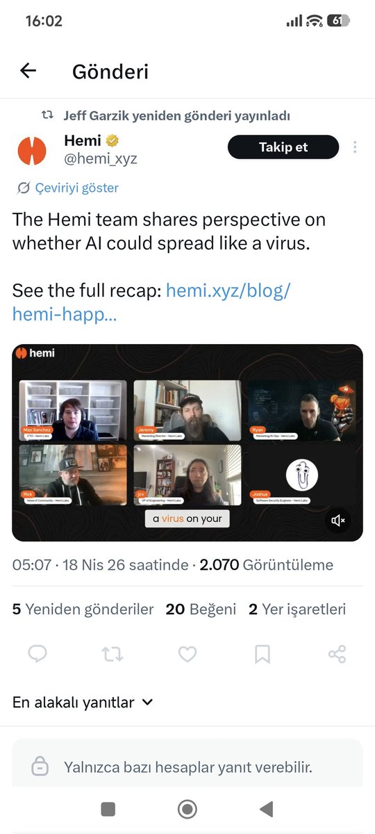 ErtugrulO67350's tweet image. The biggest scammers and the biggest scam in crypto history #hemi $hemi @hemi_xyz

@jgarzik