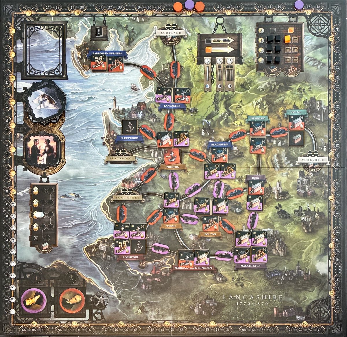 #Brass Lancashire : une carte bien chargée !