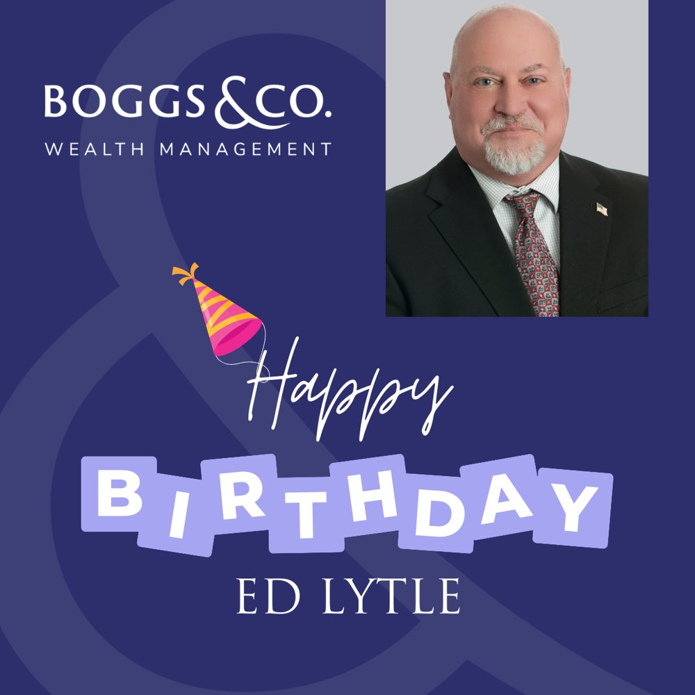 BoggsCoWM's tweet image. Happy Birthday to our own Ed Lytle!
#FinancialAdvisor #WealthManagement #Maryland + #TeamSpotlight #Community