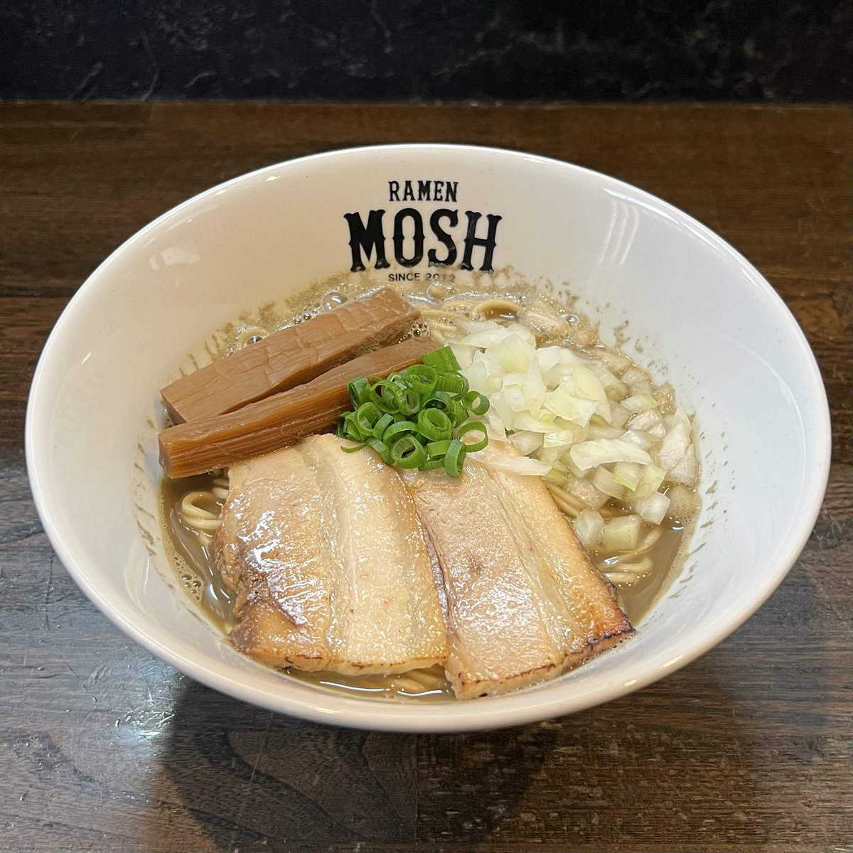 RAMENMOSH's tweet photo. 明日4/20(月)は限定「煮干ソバ」を提供いたします。
よろしくお願いします！ https://t.co/zTB12vLSQP