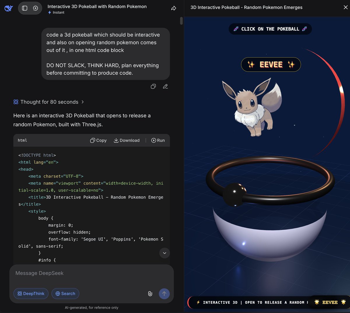 teortaxesTex's tweet image. DeepSeek-Instant after ≈3 minutes of work, vs Grok 4.30 Beta after &amp;gt;8 minutes of work. 
And to think, this is even before Terafab came online. Imagine.
Grok 5 will be AGI btw. It's all about compute.