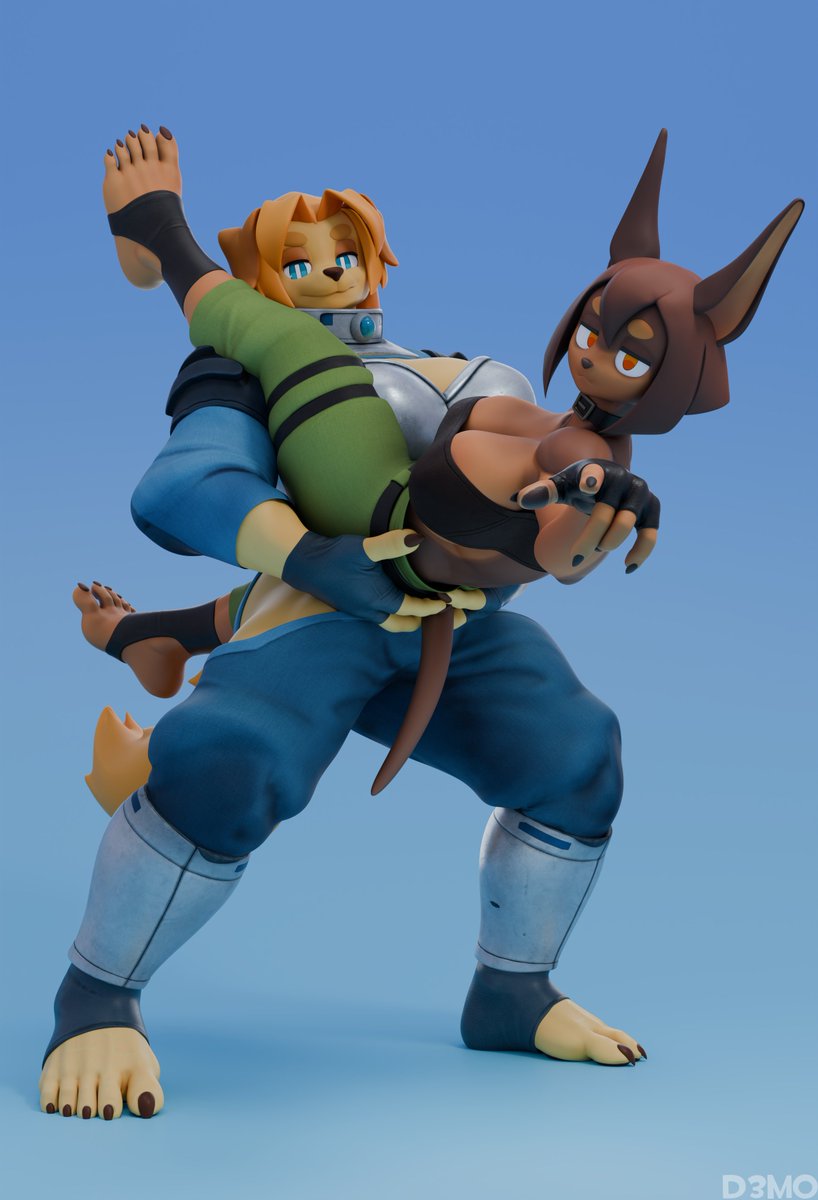 Duo pose.

Rory &amp; Jeane <a href="/CeeHaz/">CeeHaz 👹 Coms CLOSED</a>
Model - <a href="/xaiartz/">xaiarts</a> 
Rigged - <a href="/CaptainFlapcats/">Flapcats🔞</a>