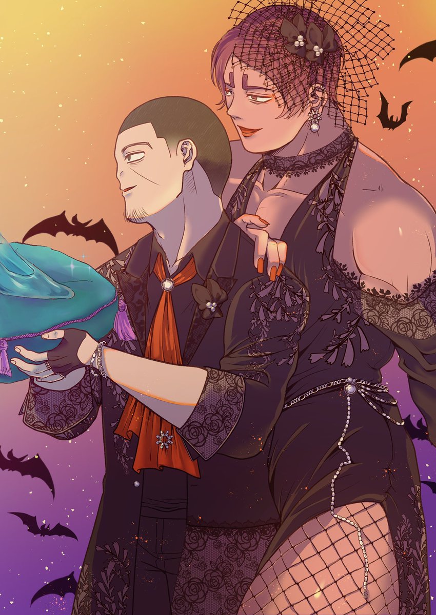 鯉月攻め女装アンソロジー『メタモルフォーゼ』 tweet media