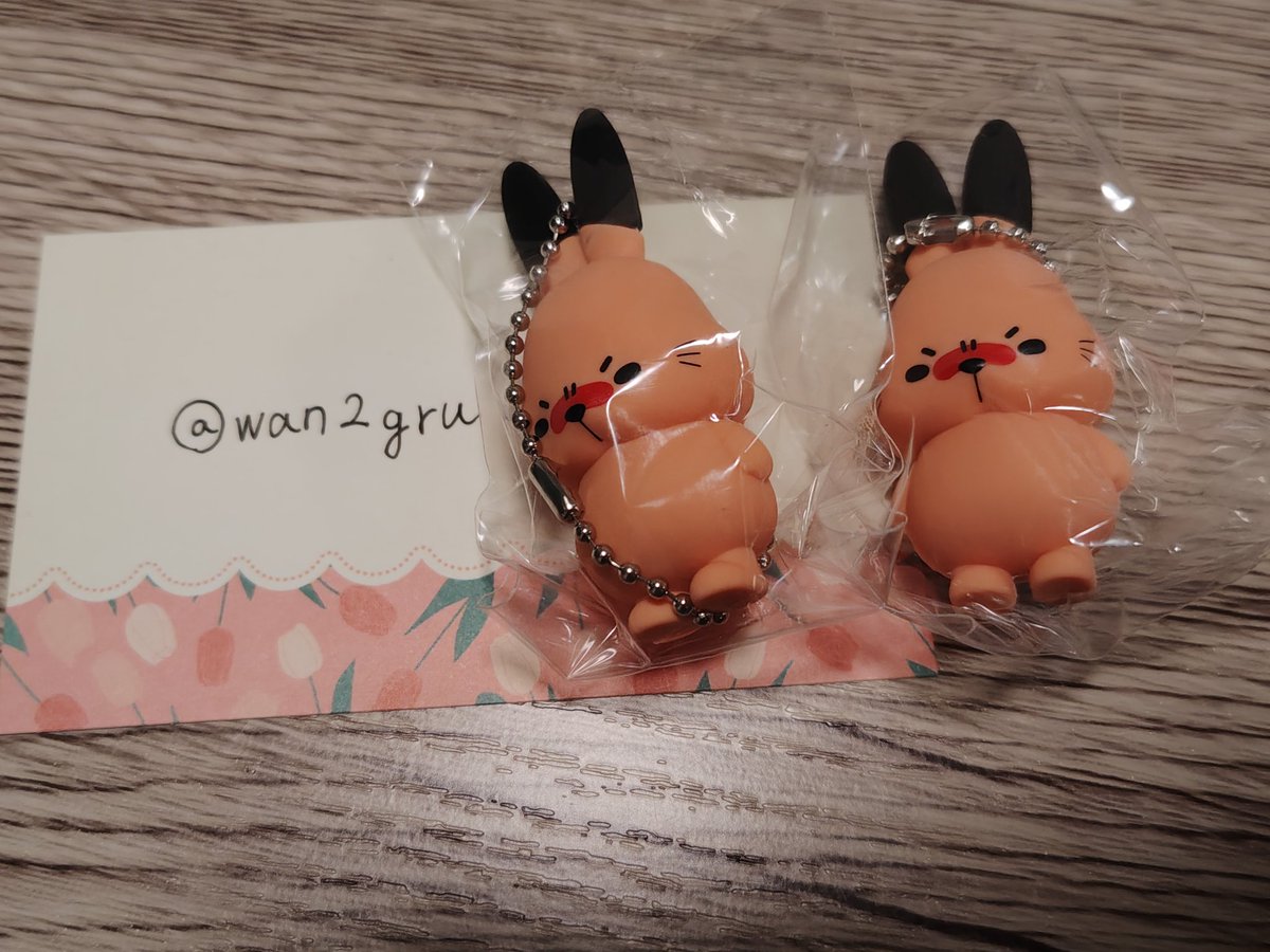 wan2gru's tweet photo. ドコムス ドコうさ マスコットキーホルダー 交換
ガチャガチャ ガチャ ガシャポン カプセルトイ

【譲】怒り

【求】通常
　　　または
             シークレット

郵送交換希望です https://t.co/8CsvJVDQry