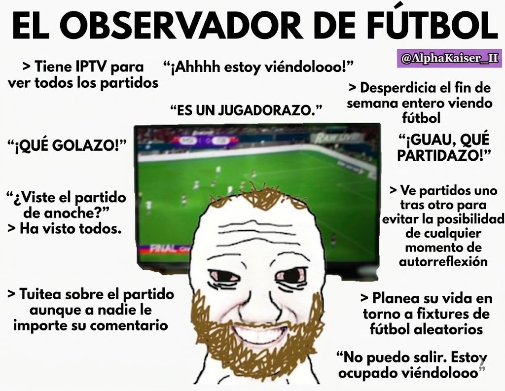 Nunca me describieron tan bien en la vida. 

Literalmente estoy viendo un Everton vs. Liverpool mientras tuiteo.