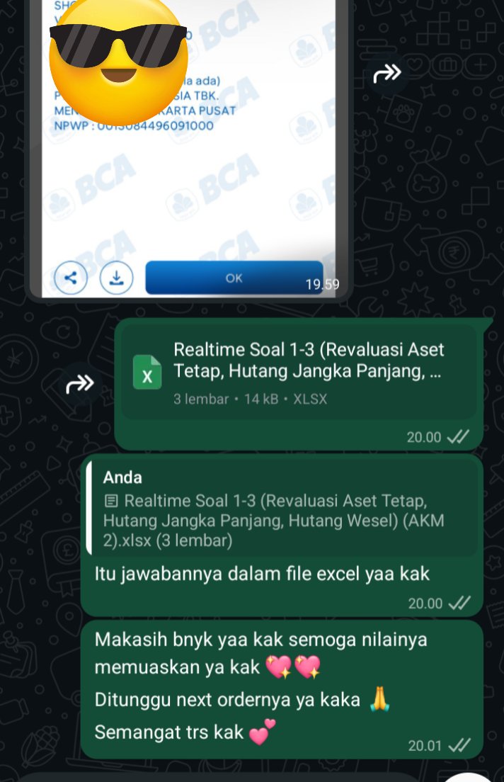 Jasa Joki Tugas Akuntansi & Les Akuntansi Murah 💯 tweet media