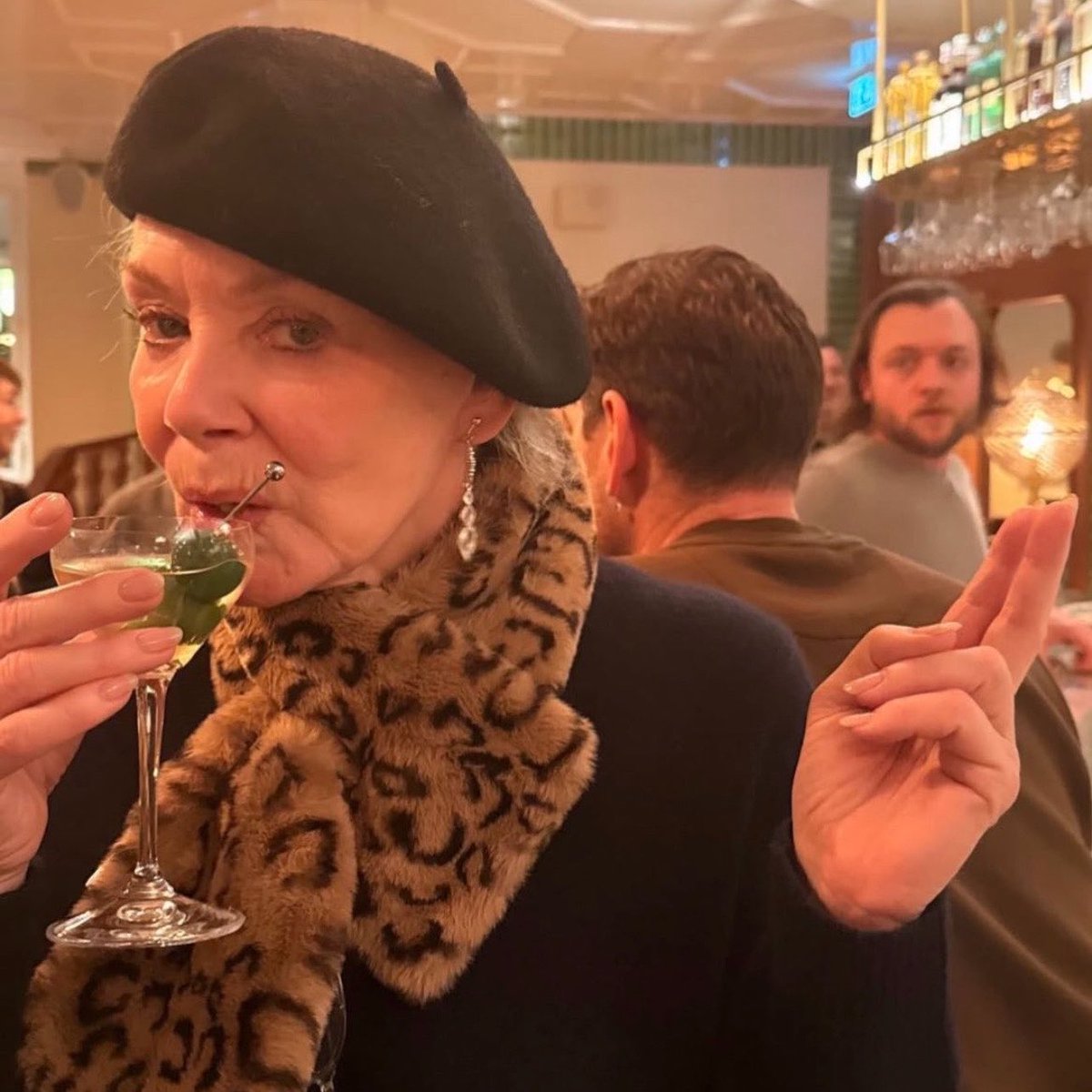 taking croomf to see catherine tate in oh mary