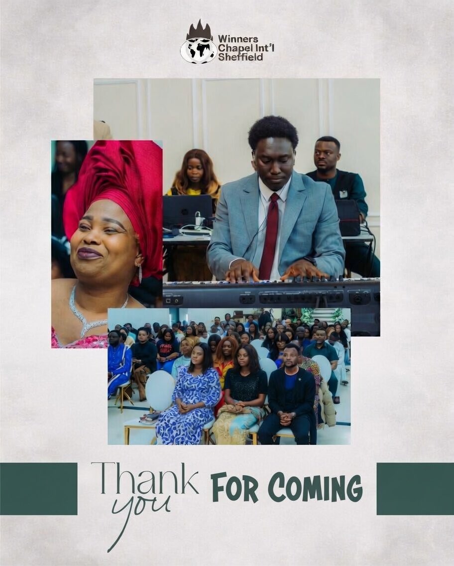 Wcisheffield's tweet image. What a beautiful time we had in God’s presence today.

Thank you for coming and worshipping with us.

#winnerschapelsheffield #winners #davidoyedepoministries #sheffield #church