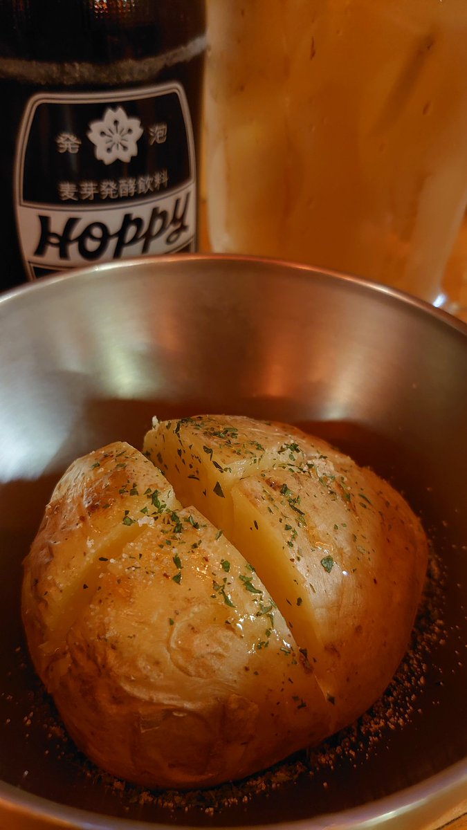 珍しくじゃがバターで〆ちゃった🤭