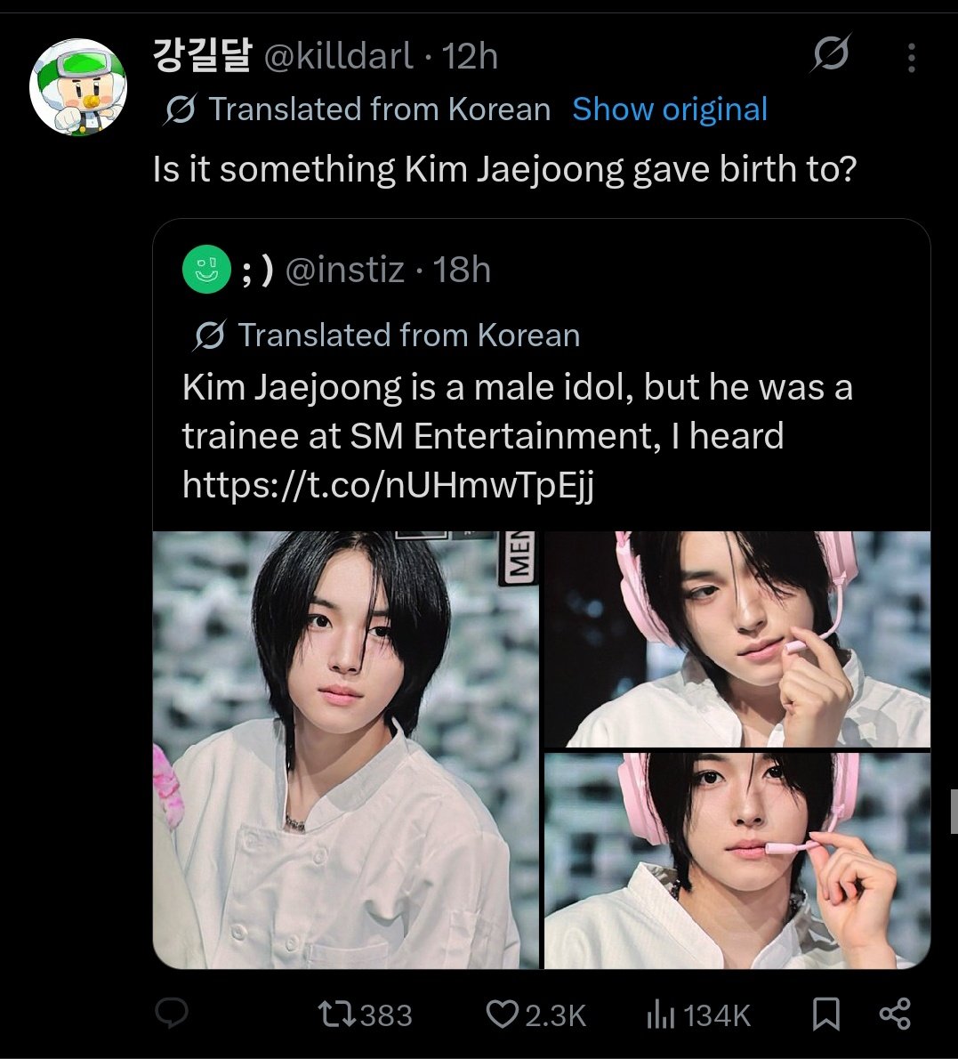 hore ada twit jaejoong mpreg