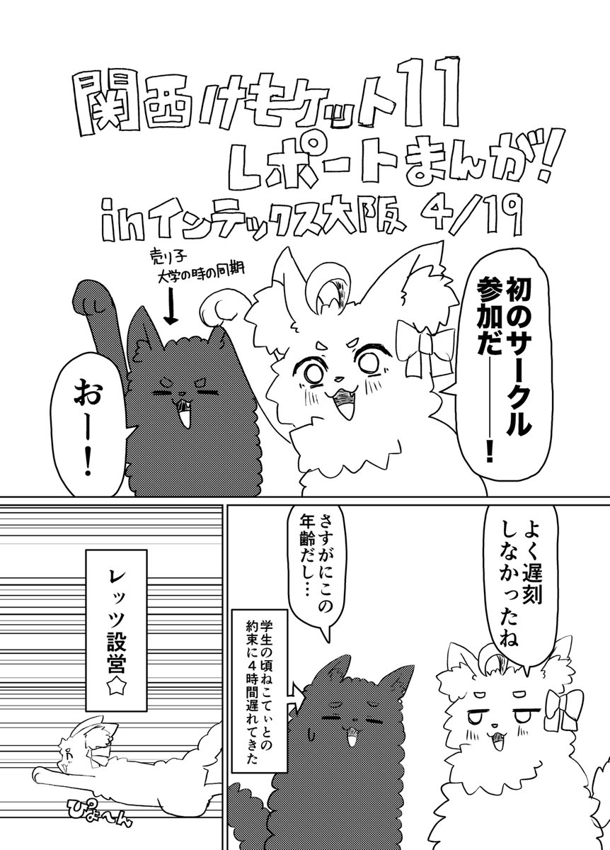 ねこてぃ！✨️関西けもケット11【D-38】✨️ tweet media