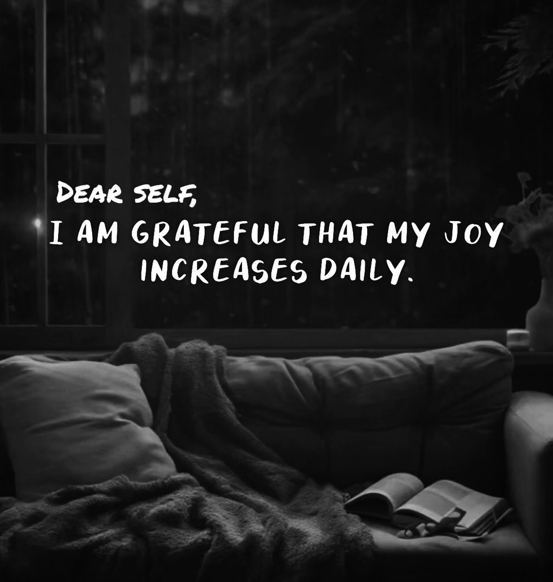 Sampee24_7's tweet image. Joy grows within me, gently and consistently each day. ✨💫

#DearSelf #JoyfulLiving #GratefulHeart #InnerHappiness #PositiveEnergy ✨