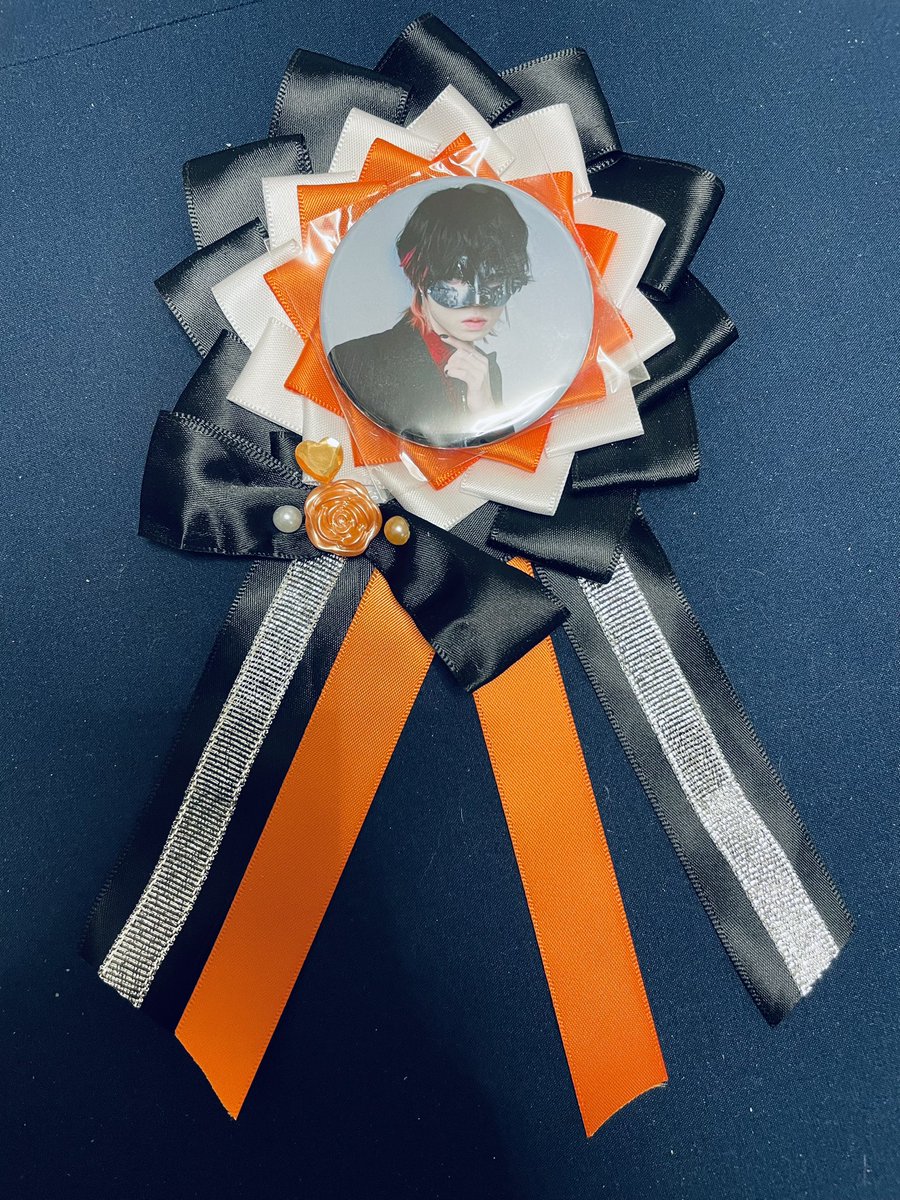 ir64u's tweet photo. 超くんイメージでロゼット🏵️を作りました〜 https://t.co/nMKdBmc6nG