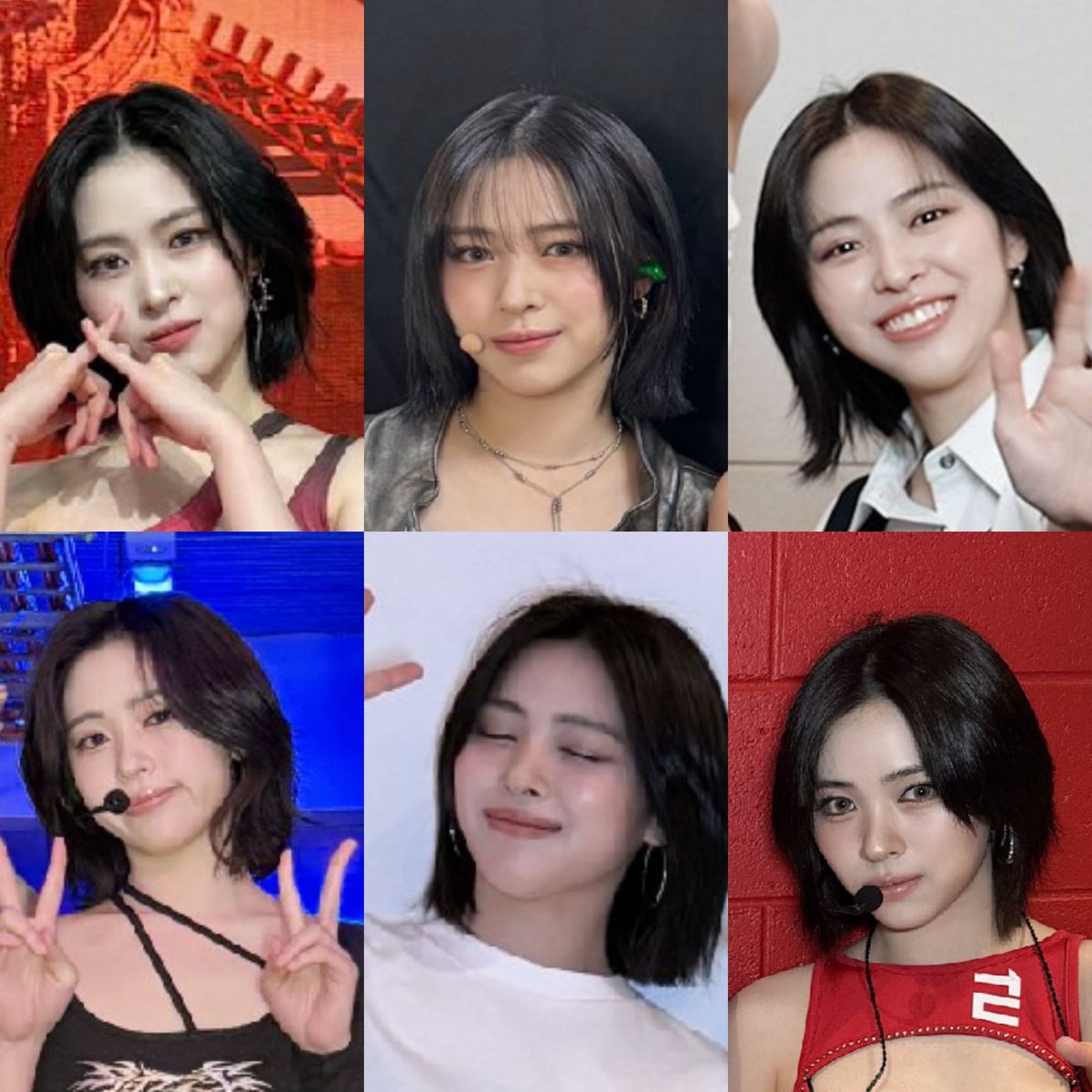 we will get the same hairstyle until the tour finished 🥲