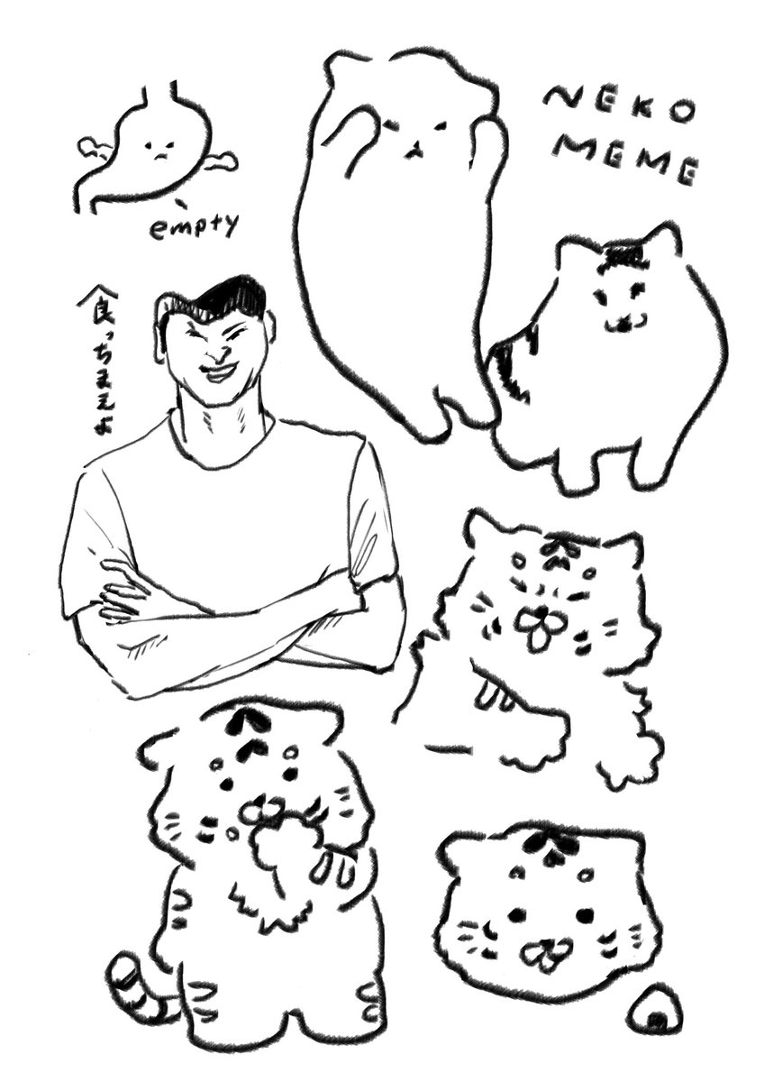 sotsukimiu's tweet photo. 最近の落書き https://t.co/qMuFBle2g6