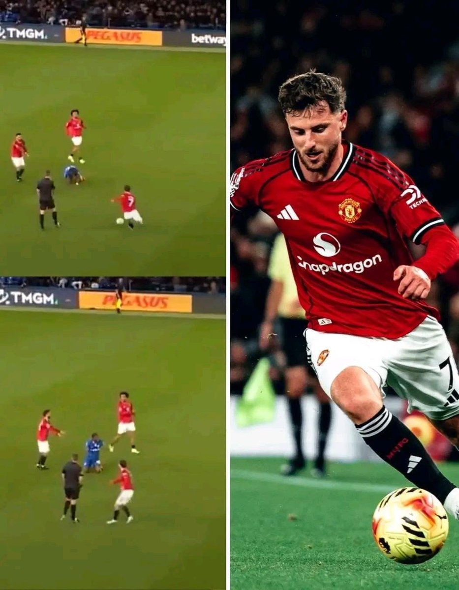 GBUnitedx's tweet image. 🛑✅Bruno Fernandes did a tactical foul on Lavia and the Ref was supposed to card him for it but Mason Mount kicks the ball to take the Yellow instead.

He doesn’t want that suspension for Bruno so he can BREAK the Assist record😂

BROTHERS ❤️🤝

#MUFC | #manchesterunited