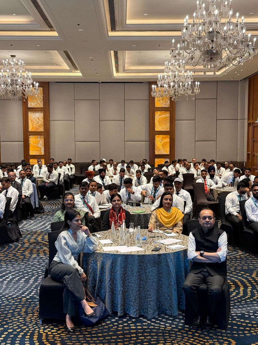 Rajiv_Gandhi's tweet photo. It was a pleasure attending Hester’s Animal Healthcare Division Annual Sales Meeting in Ahmedabad.

Great to see the team’s energy and determination to take Hester to the next level, driving both top line and bottom line.

My message to the team: uphold discipline, transparency & honesty; improve efficiency; strengthen teamwork.

@Hesterindia 
@Priya_Gandhi 
#Ahmedabad 
#animalhealth 
#veterinaryservices 
#vaccines