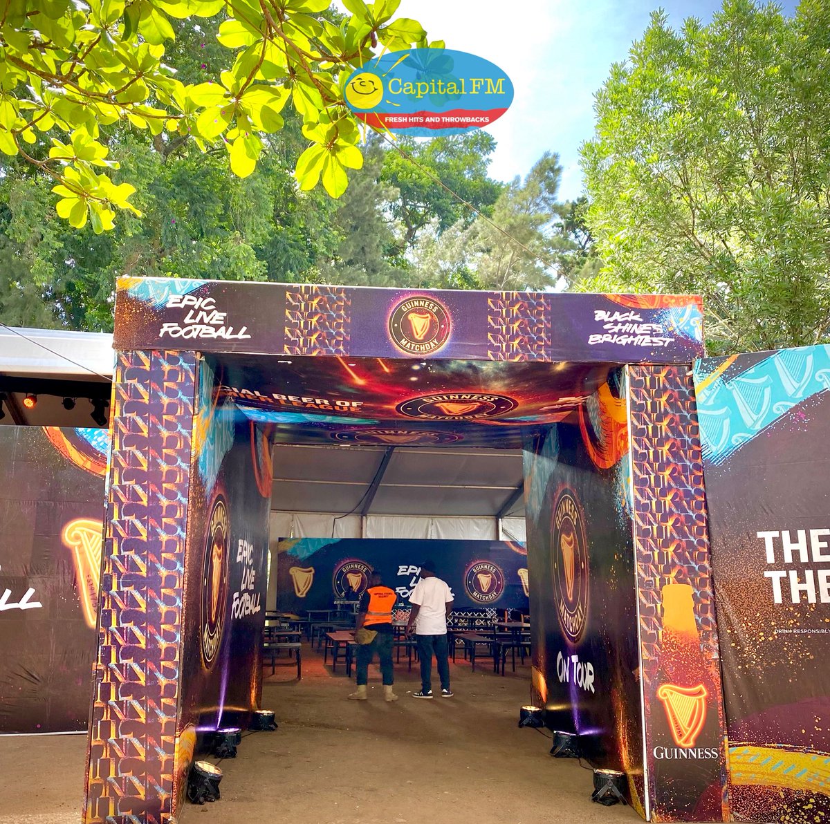 CapitalFMUganda's tweet image. Yo Masaka, where you watching the game from? 

Because THIS is where the action is

Pull up to #MasakaSportBar , bring your people and lets watch with a bottle of #Guinness 

let’s go