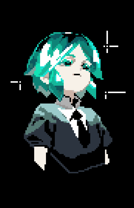 フォスフォフィライト
#宝石の国　#pixelart