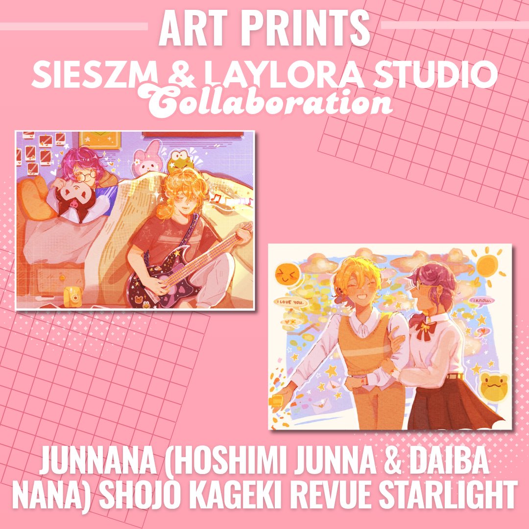 sieszm's tweet image. #artph my art is finally physically available on 🍊 and tiktok, made possible with the help of @laylorastudio!

it features the variety of original and fan arts of: #theguyshewasinterestedinwasntaguyatall, #mitsuaya, #revuestarlight, hironos &amp;amp; smiskis! (1/3)

rts are appreciated!